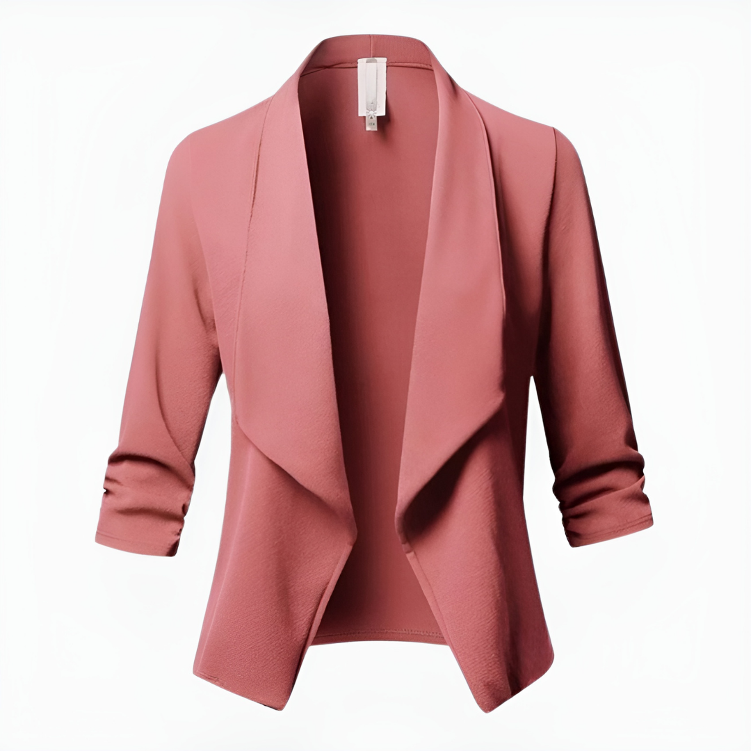 Elegante Blazer Met Lange Mouwen Voor Dames | Formeel