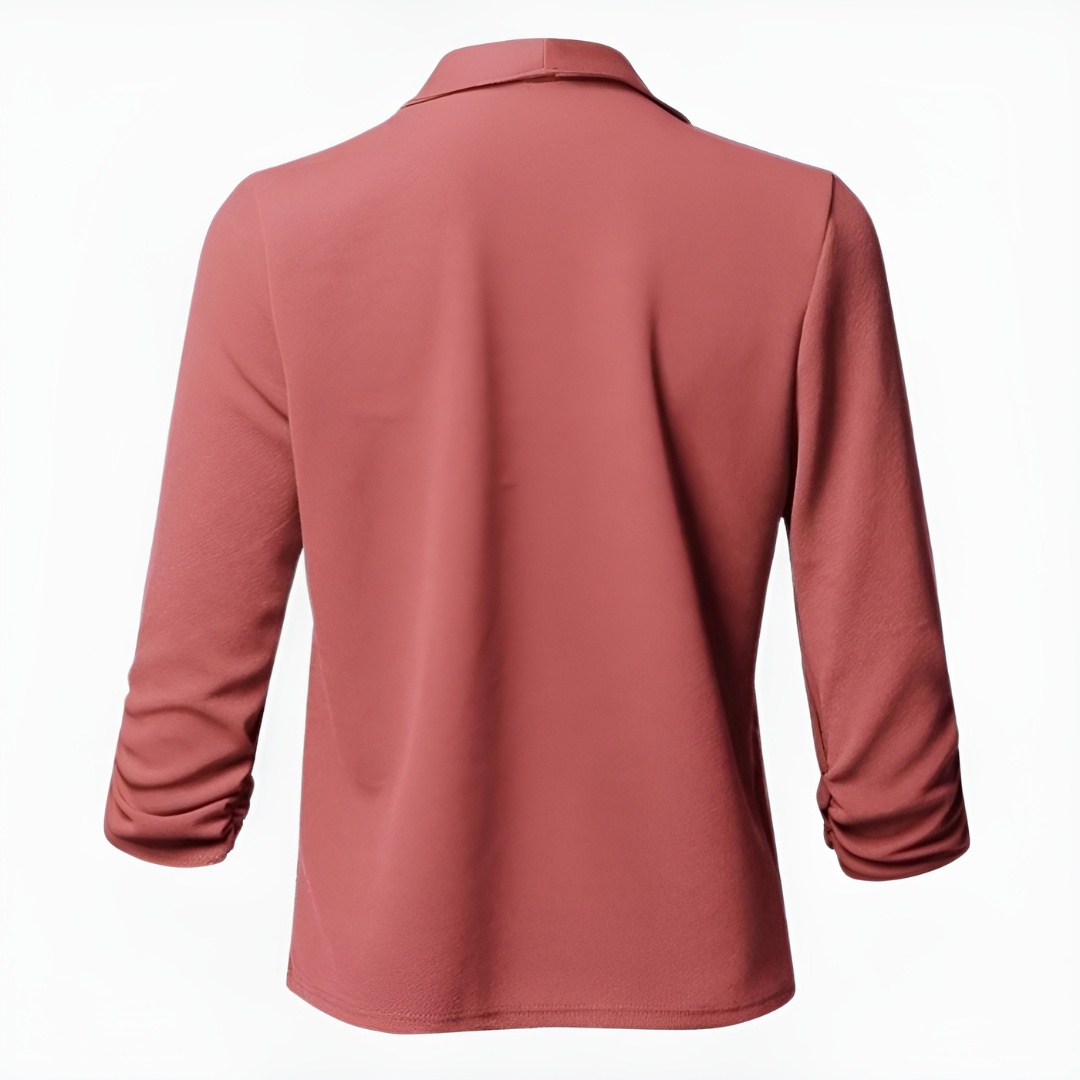 Elegante Blazer Met Lange Mouwen Voor Dames | Formeel