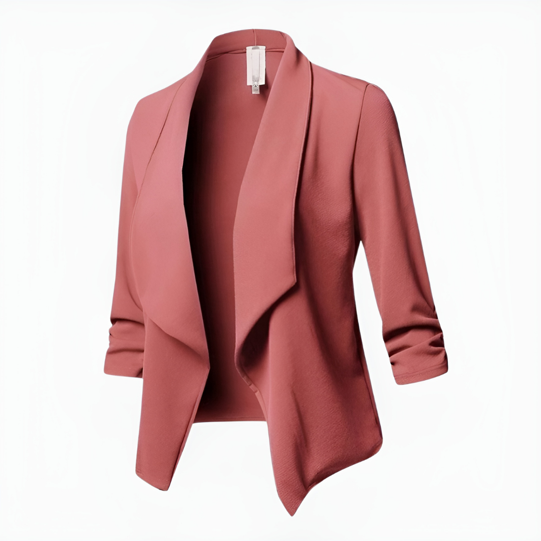 Elegante Blazer Met Lange Mouwen Voor Dames | Formeel