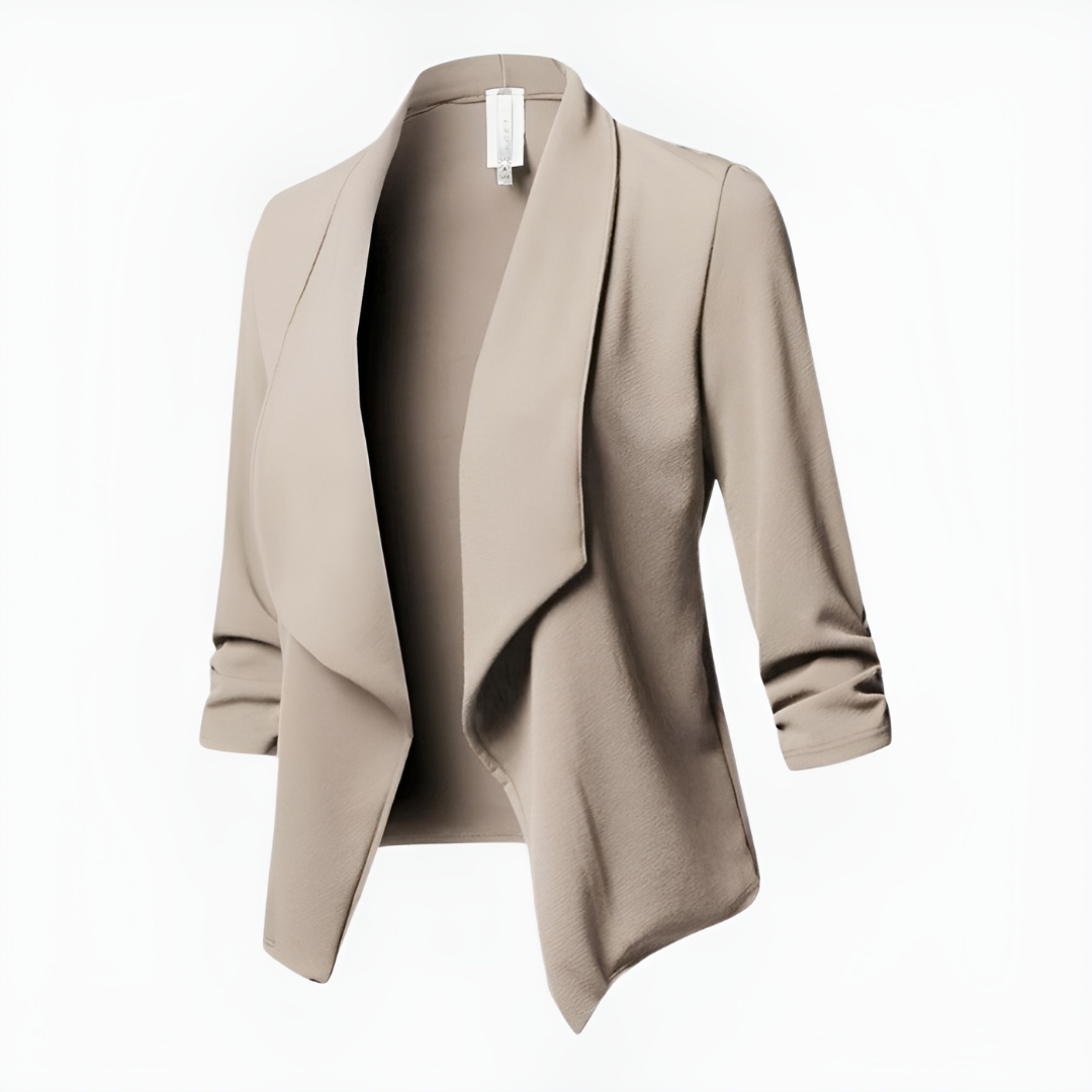 Elegante Blazer Met Lange Mouwen Voor Dames | Formeel