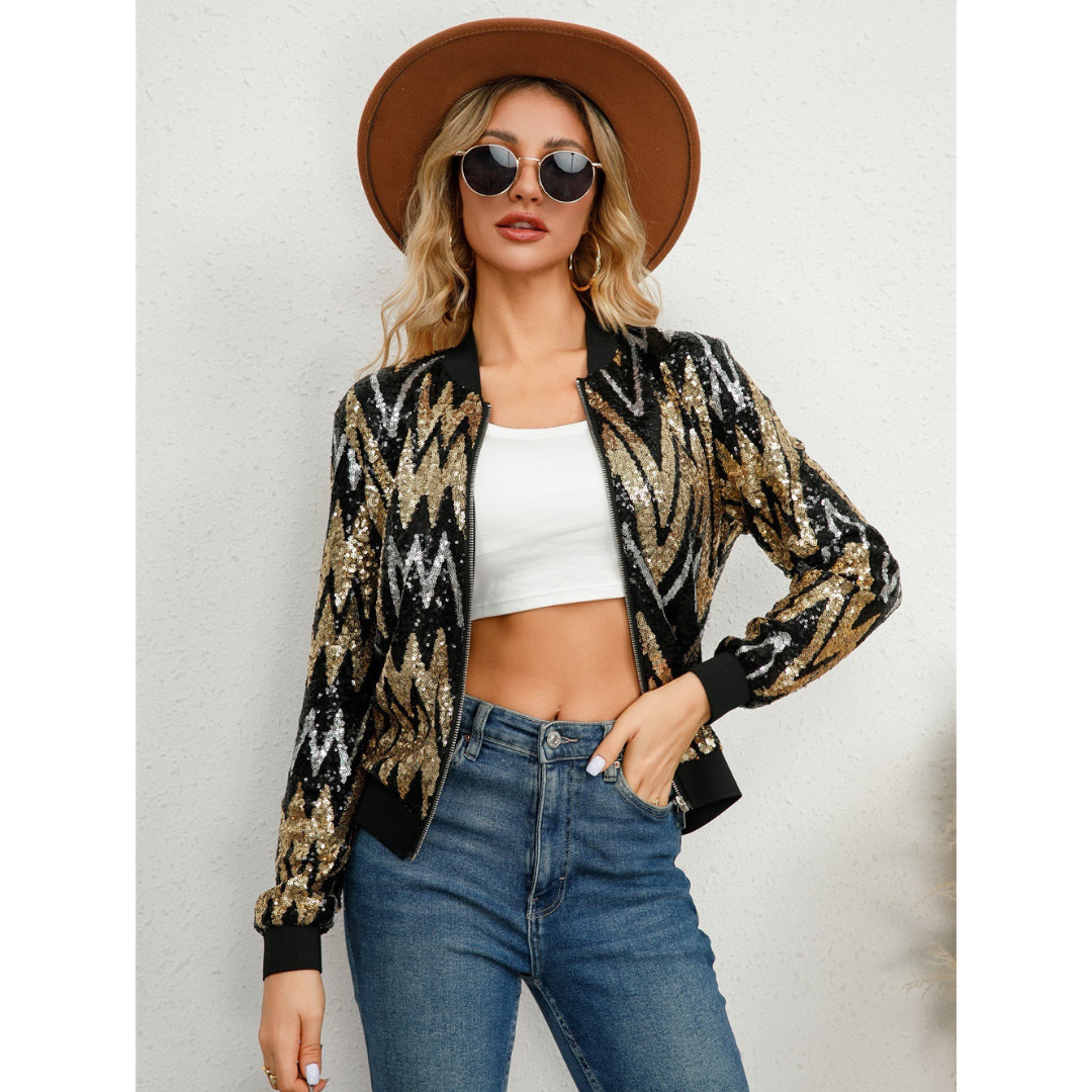 Chique Ritsjack voor Dames | Pailletten