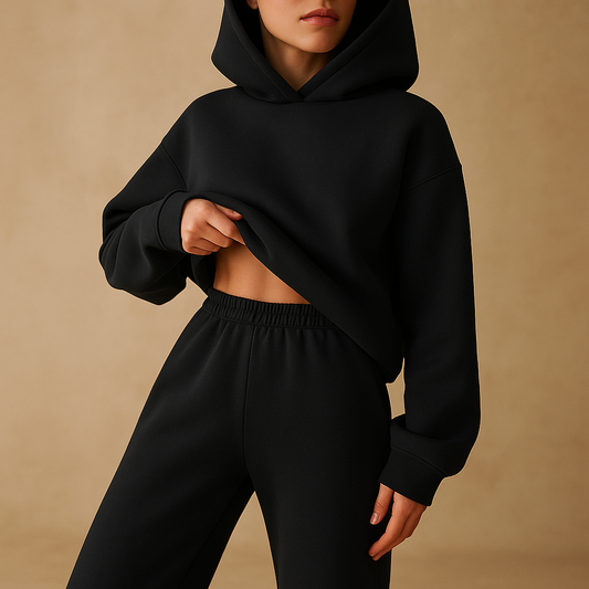 Cleo Loungewear Set Dames | Zachte Oversized Hoodie en Joggingbroek 1