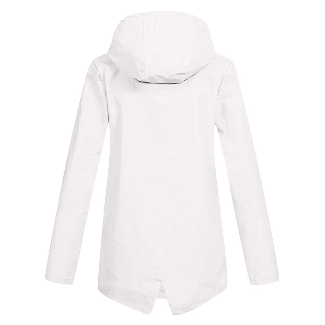 Dames Regenjack met Capuchon – Waterdicht & Modern