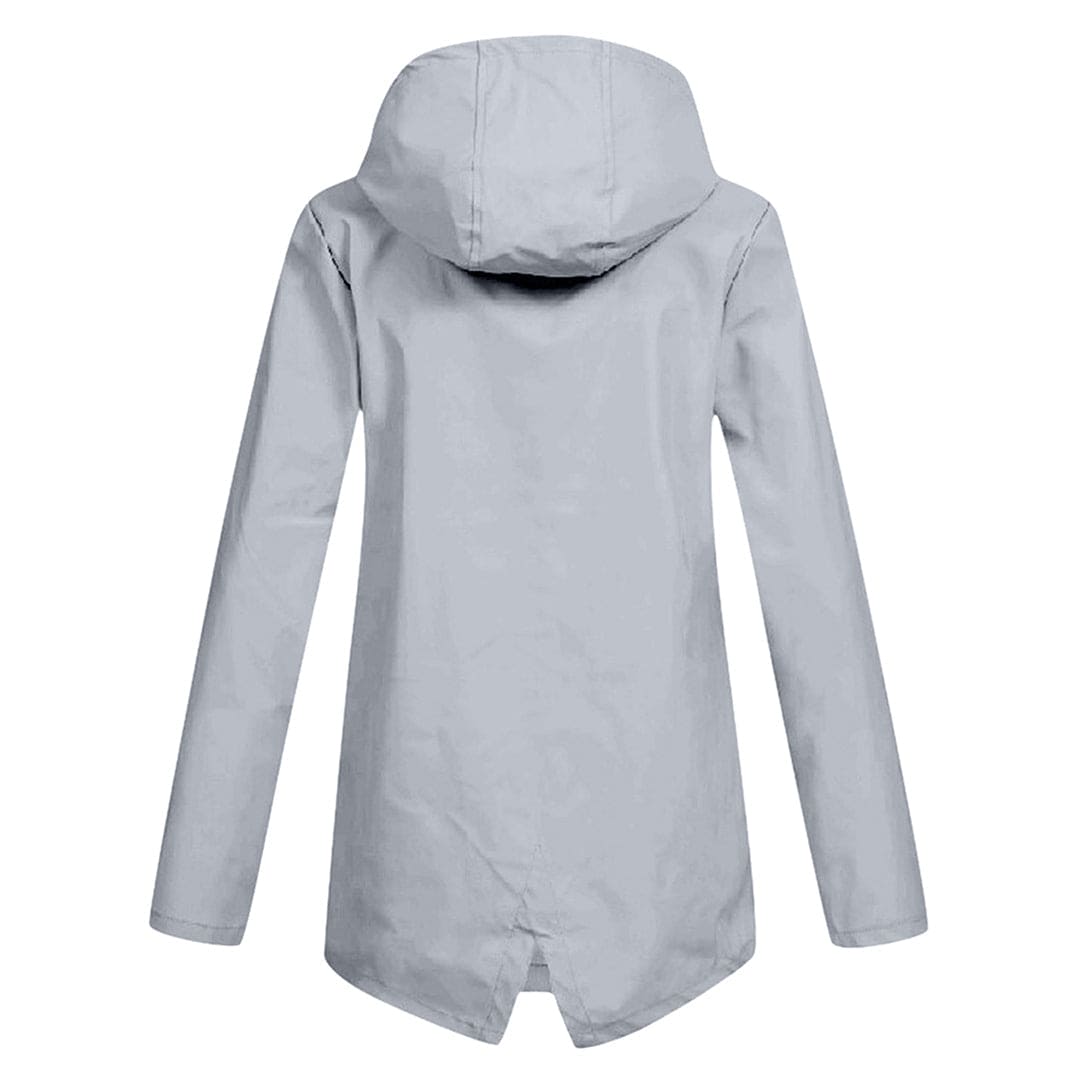 Dames Regenjack met Capuchon – Waterdicht & Modern