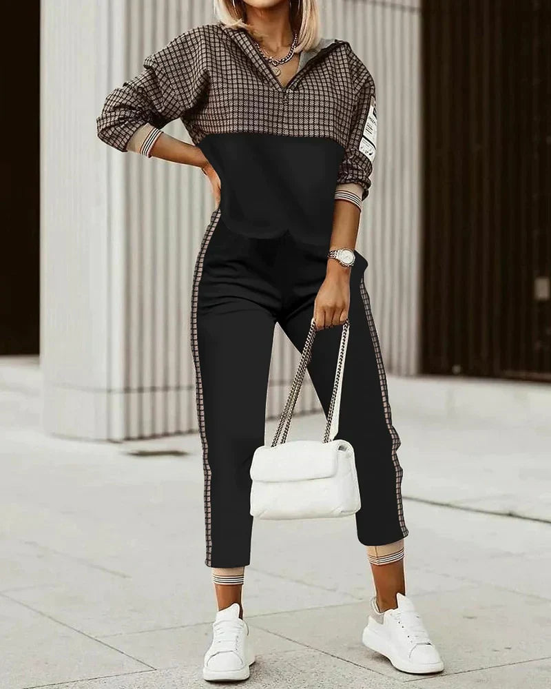 Ravella | Monogram Co-ord Joggingpak voor Dames