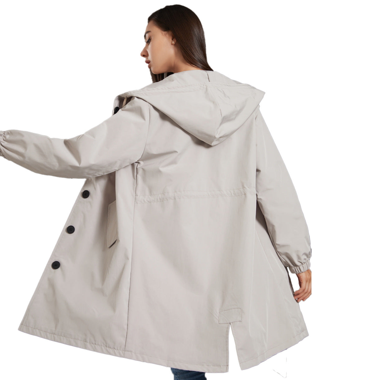 Lichte Dames Regenjack – Klassiek & Functioneel
