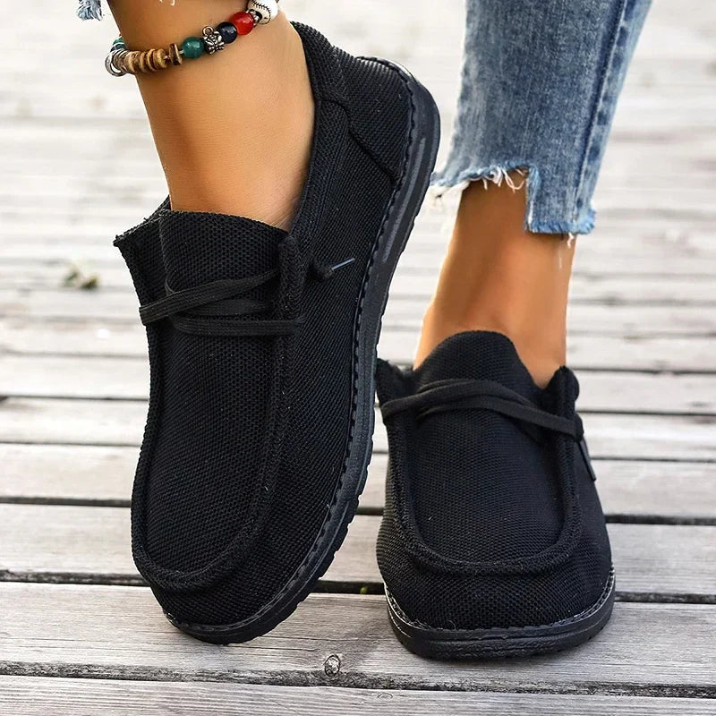 REVANA | Ademende platform sneakers met trendy hoogte
