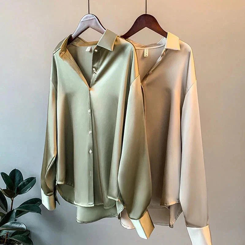 Knit Charm – Koreaans Shirt met Lange Mouwen
