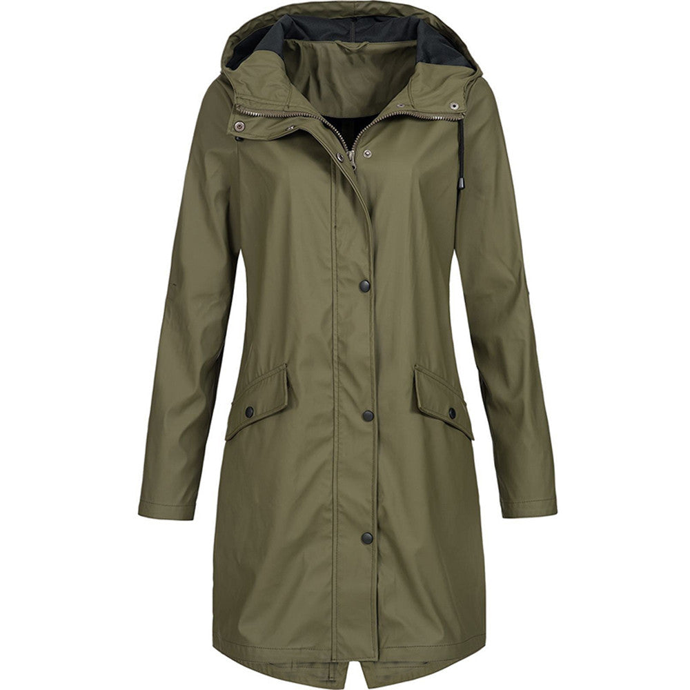 Stijlvolle Dames Regenjack – Waterdicht & Modern