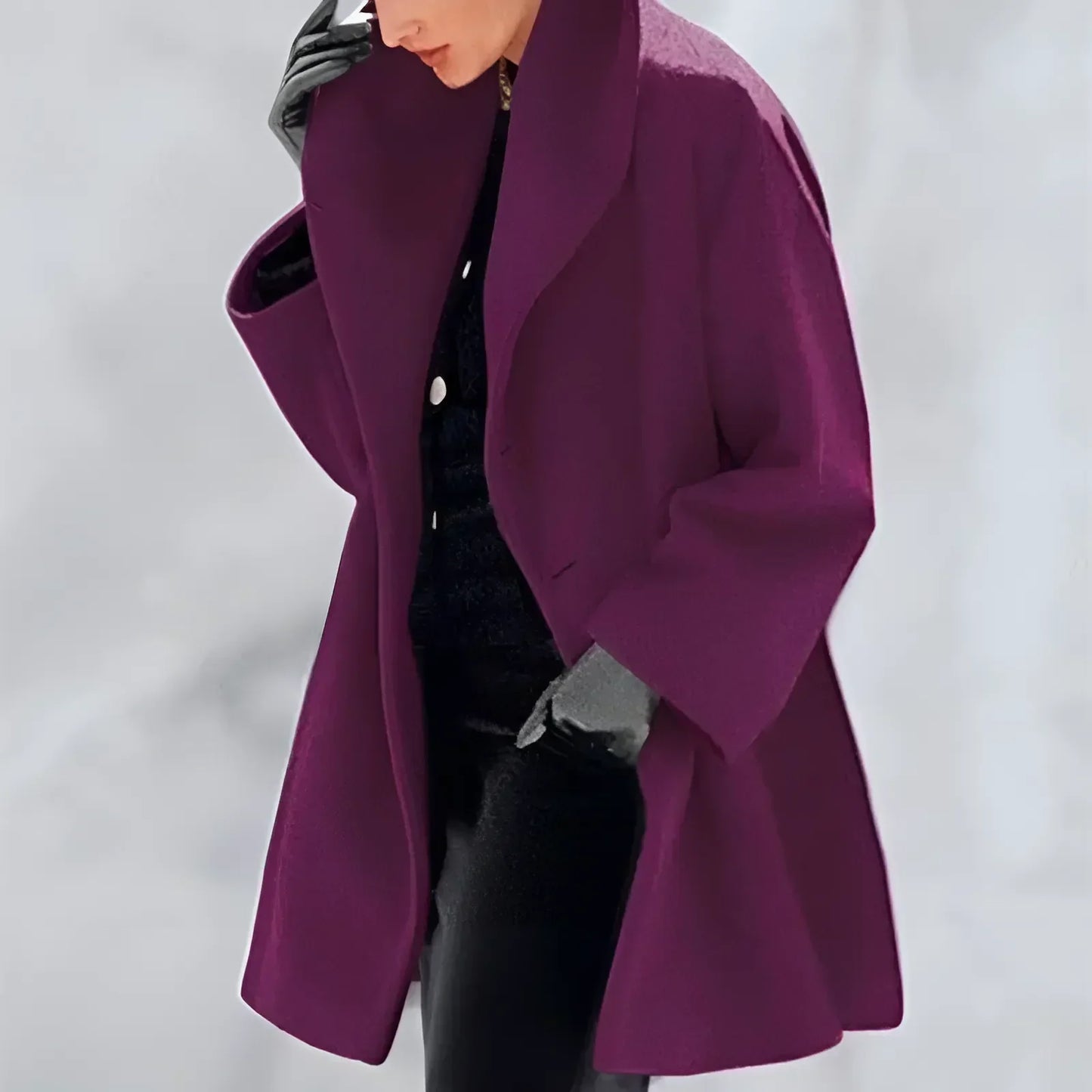 Melany | Dames Winter Klassieker Trenchcoat | Warm