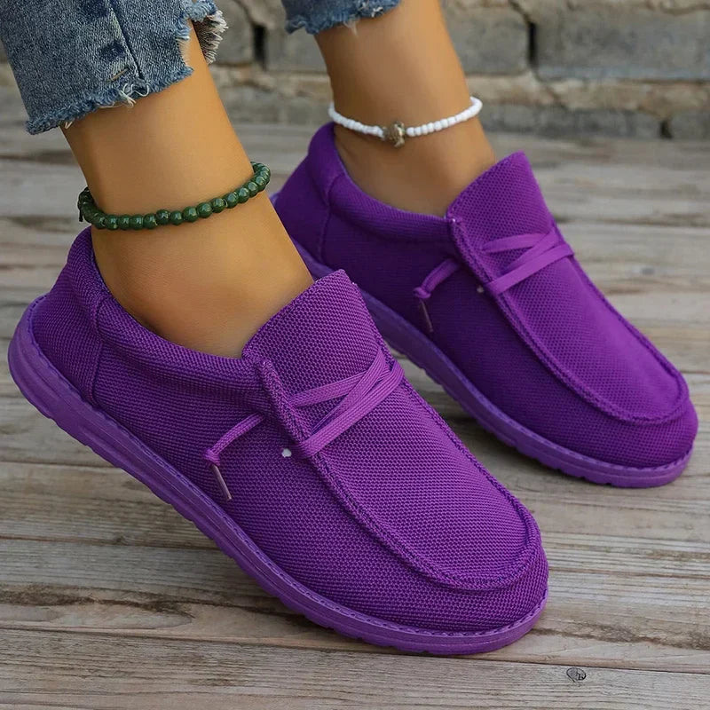 REVANA | Ademende platform sneakers met trendy hoogte