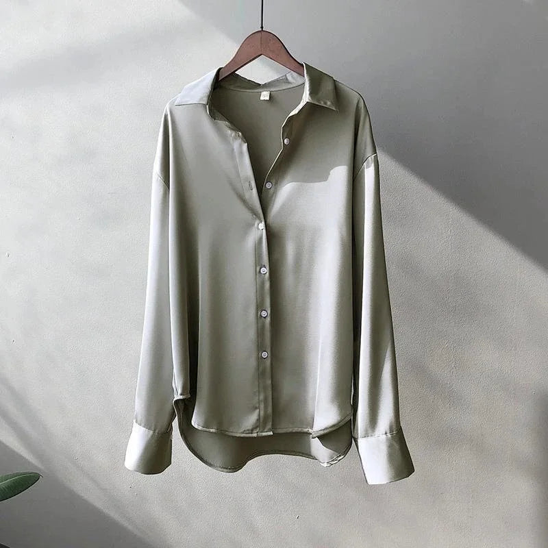 Knit Charm – Koreaans Shirt met Lange Mouwen