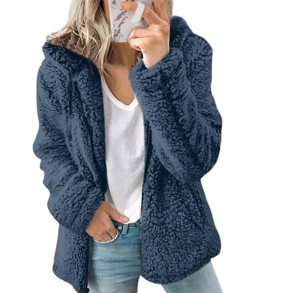 Dames-Hooded Jacket – Casual & Warm
