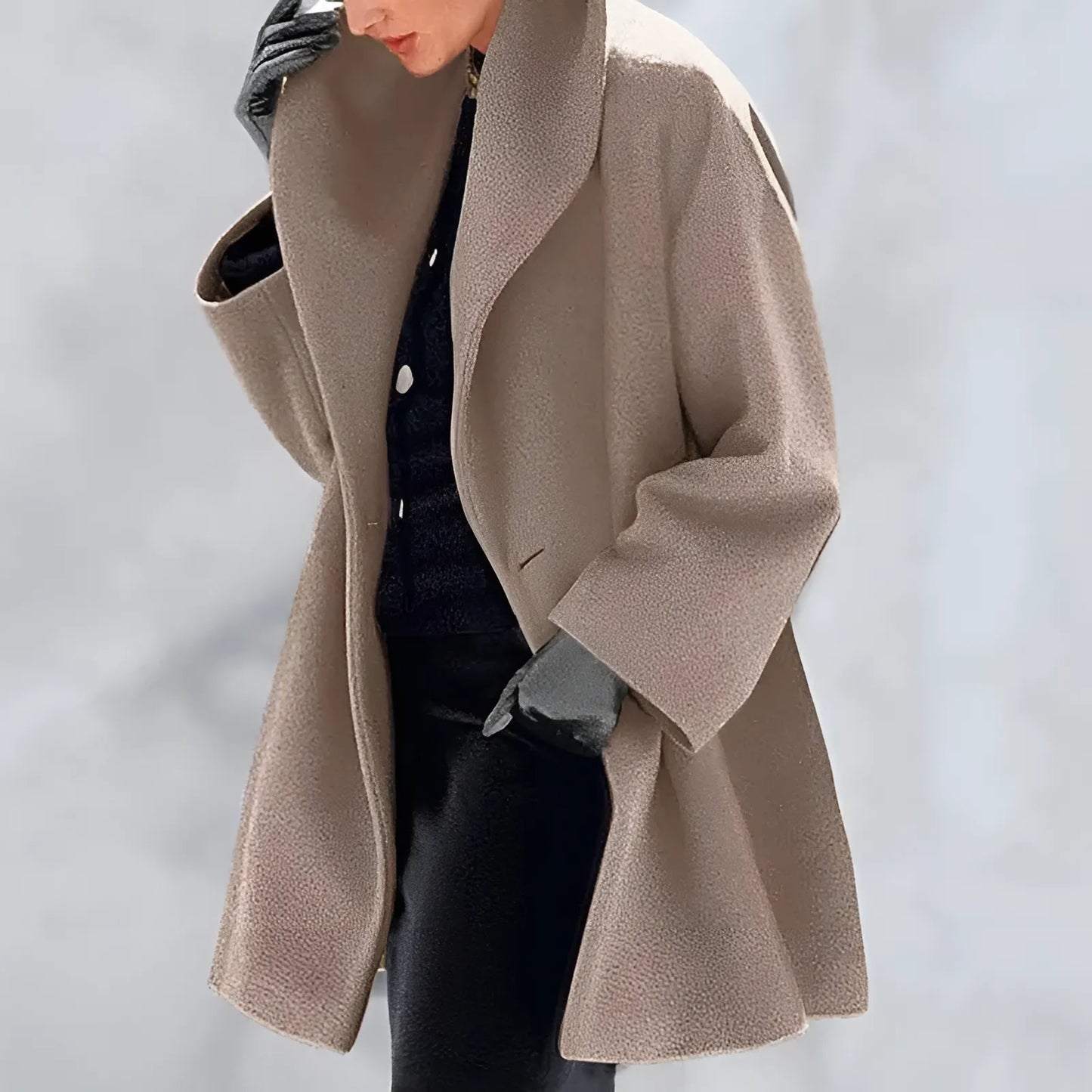 Melany | Dames Winter Klassieker Trenchcoat | Warm