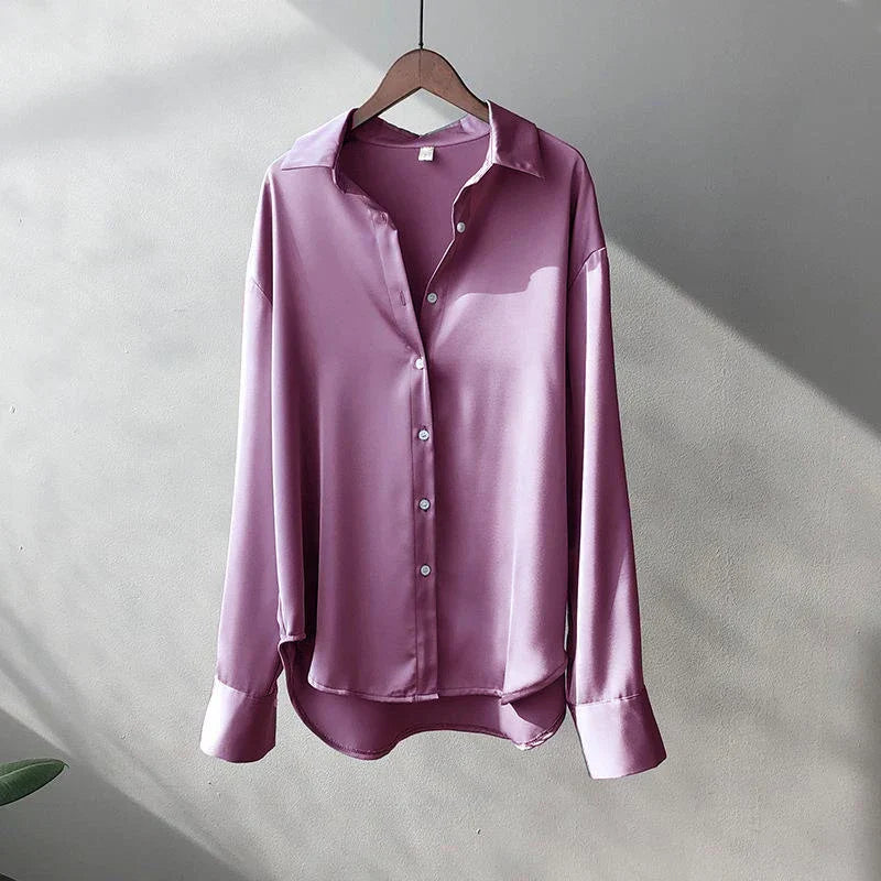 Knit Charm – Koreaans Shirt met Lange Mouwen