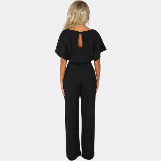 Sophia Elegance – Dames Jumpsuit | Stijlvolle Wide-Leg Jumpsuit