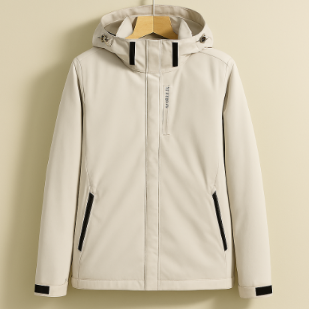 Elegante Dames Regenjas met Capuchon – Stijlvol & Weerbestendig