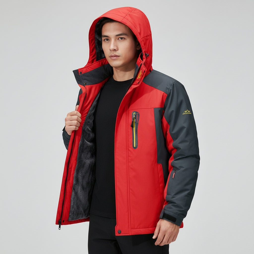 Heren Winterjas | Outdoorjas | Waterdicht & Winddicht | Winter Essentials | Gevoerde Binnenkant