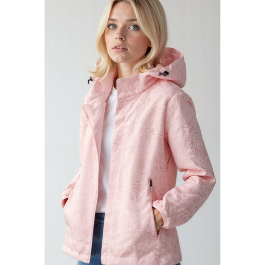 Dames-Hooded Windbreaker met Rits – Licht & Sportief