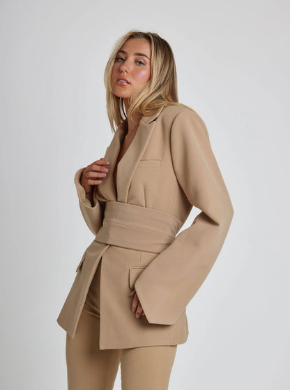 Celeste - Blazer met Riem | Stijlvol, Comfortabel & Veelzijdig