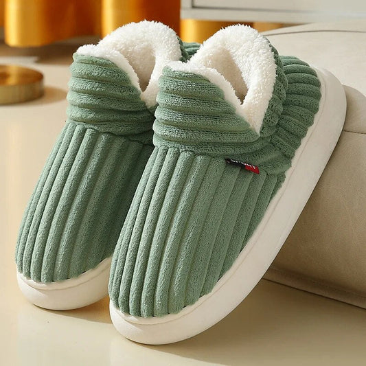 Coco Dames Slippers | Zacht Sherpa Fleece, Antislip Rubberen Zool 0