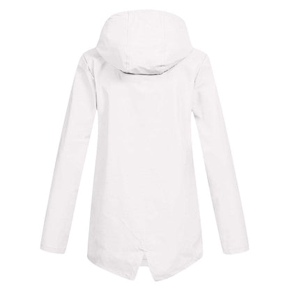 Dames Regenjack met Capuchon – Waterdicht & Modern