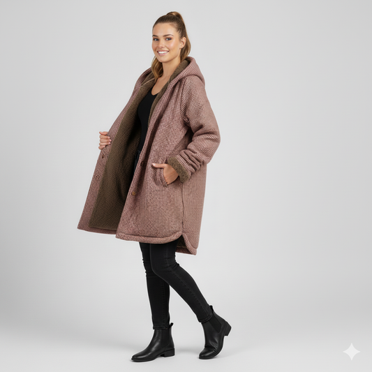 Dames Warme Comfortabele Winterjas | Met Capuchon