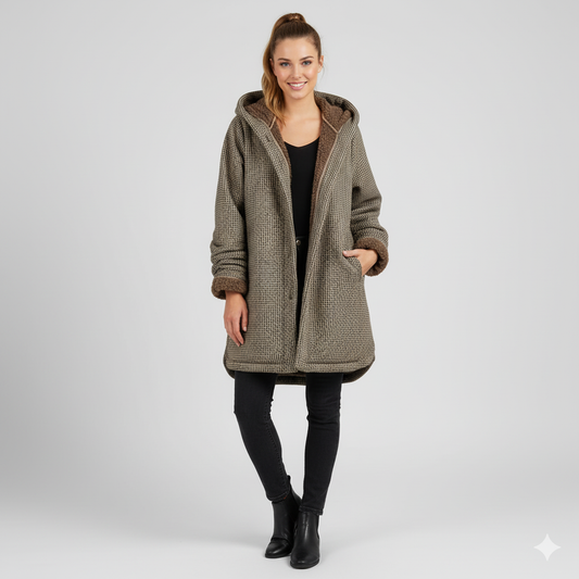 Dames Warme Comfortabele Winterjas | Met Capuchon