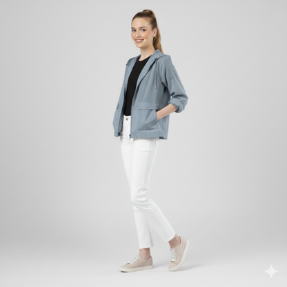 Dames Winddichte Regenjacke | Met Capuchon