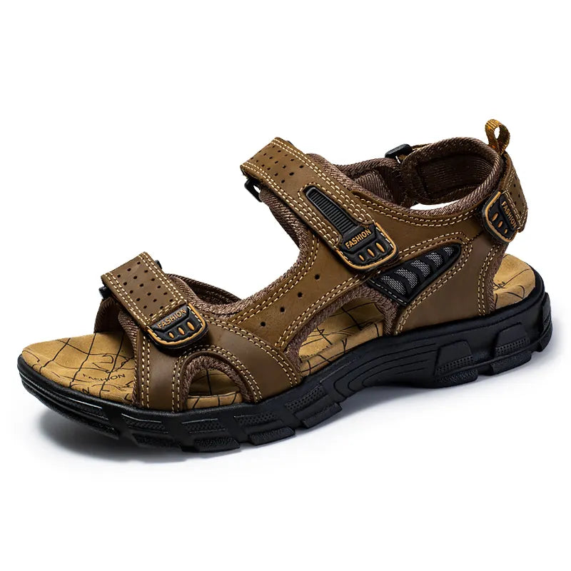Solvar | Comfortsandalen met Dubbele Gesp en Ergonomisch Voetbed