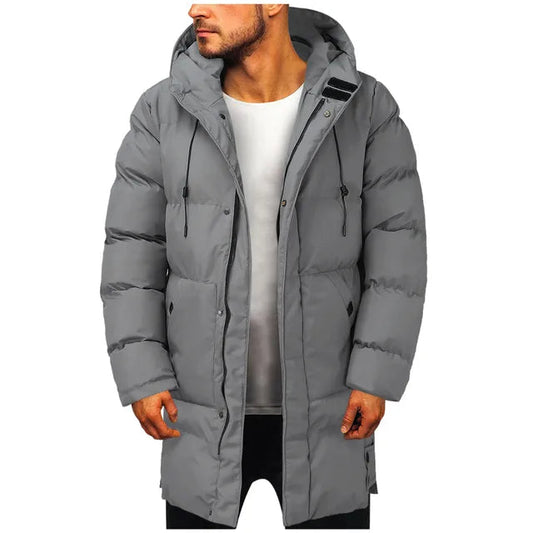 Heren Parka | Gewatteerd met Capuchon, Winterse Stijl 0