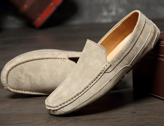 Hugo Heren Loafers | Comfortabele Pasvorm, Tijdloos Beige Design 1