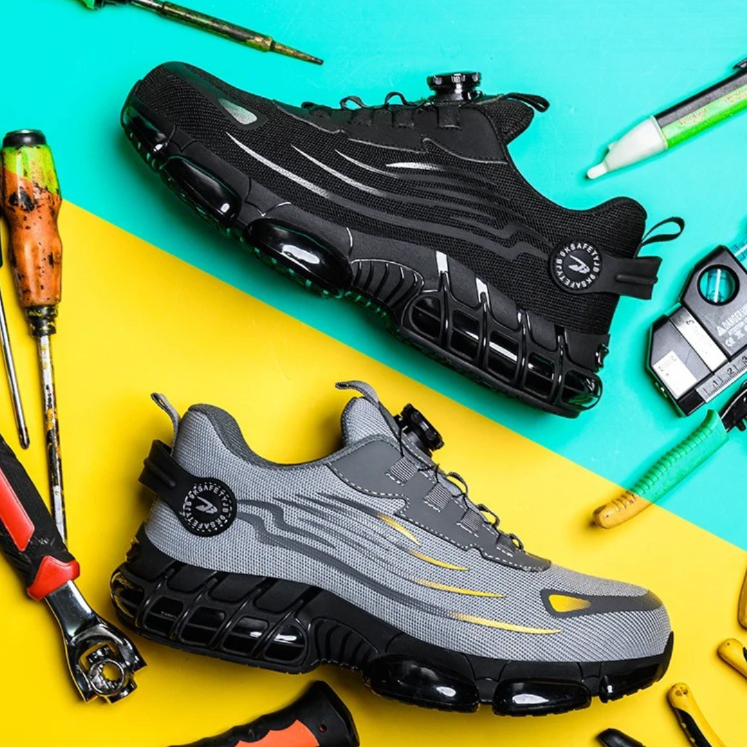 Maro Heren Veiligheidsschoenen S3 | Stalen Neus, Antislip Zolen 4