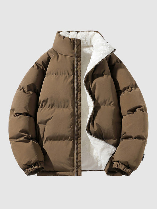Maxi Puffer Jas Heren | Fleece Binnenkant, Lichtgewicht, Moderne Pasvorm 0