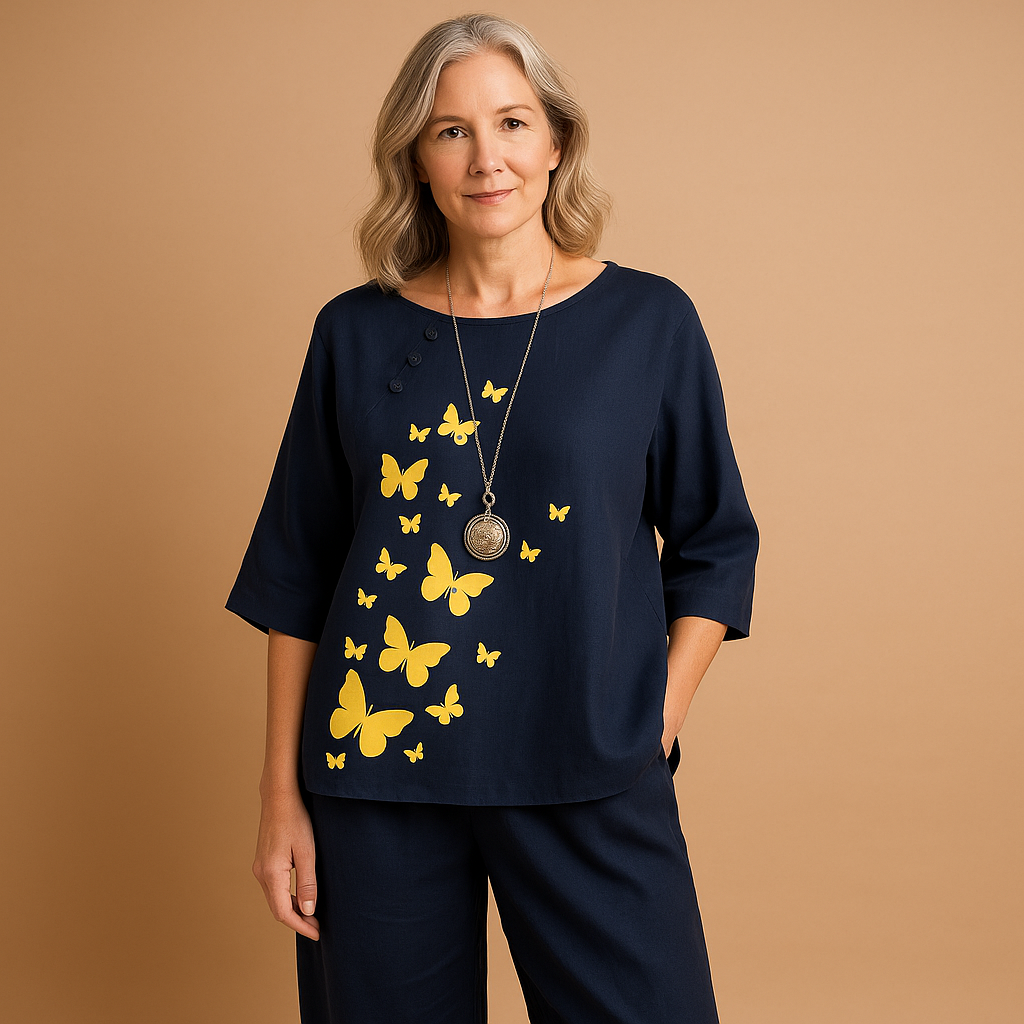 Nena Tweedelige Set Dames | Luchtige Pasvorm, Casual Elegantie 2