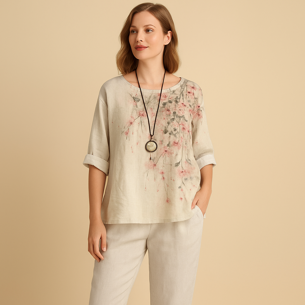 Nena Tweedelige Set Dames | Luchtige Pasvorm, Casual Elegantie 4