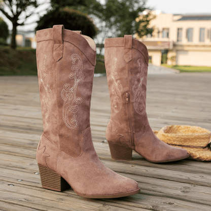 Nenna Dames Laarzen Zwart | Cowboyhak, Stijlvol Ontwerp 8