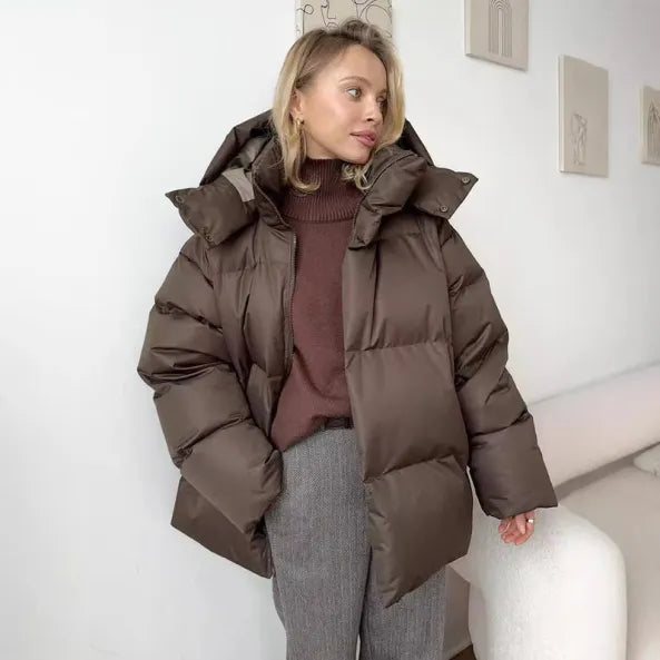Dames Winter Pufferjack – Klassiek & Warm