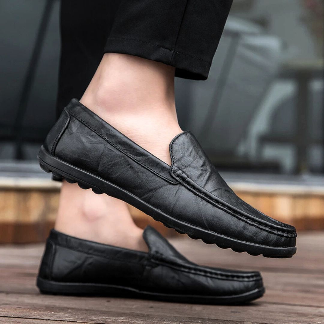 Sierra Heren Loafers Zwart | Comfortabele Pasvorm, Casual en Formeel 4