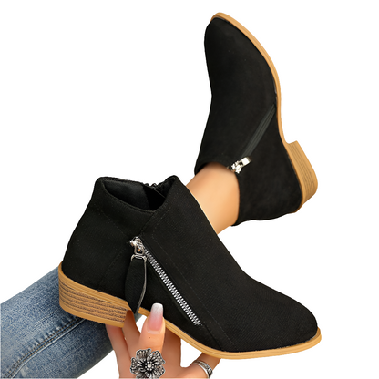 Tati Dames Enkellaarzen | Blokhak, Tijdloos Design 1