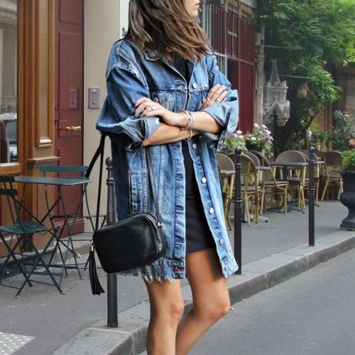 Klassieke Dames Button-Down Jas – Licht & Tijdloos voor de Zomer