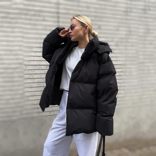 Dames Winter Pufferjack – Klassiek & Warm