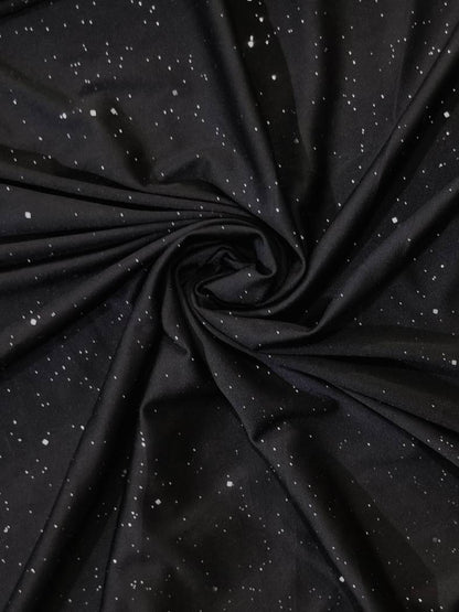 Solenya | Flared Broek van Glitterstof met Comfort Fit