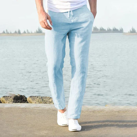 MILO | Luchtige Linnen Zomerbroek voor Heren