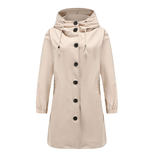 Lichte Dames Regenjack – Klassiek & Functioneel