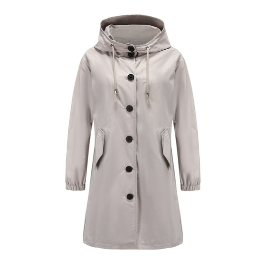Lichte Dames Regenjack – Klassiek & Functioneel